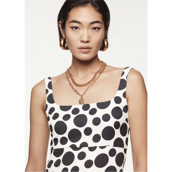 Zara polka dot mini dress LIMITED
EDITION, Bloggers favorite!!! - Picture 11 of 15